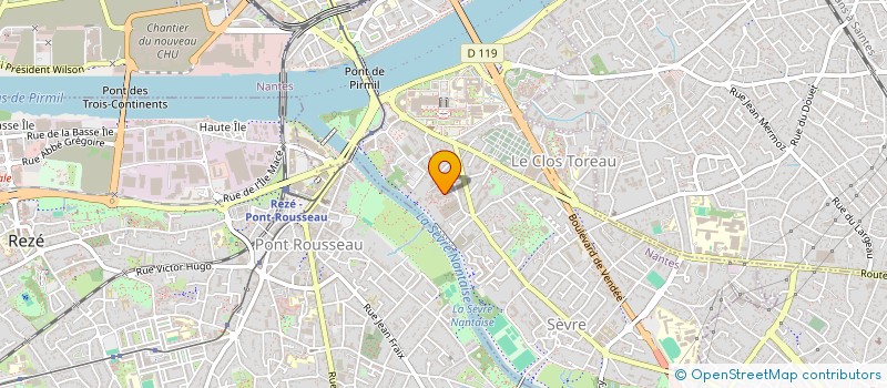 localisation de l'entreprise MADAME AXELLE GUILLAUMOND à NANTES