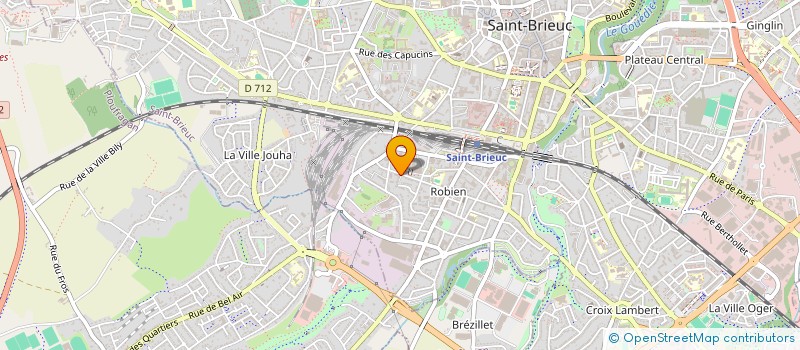 localisation de l'entreprise MADAME AXELLE HERY à SAINT-BRIEUC
