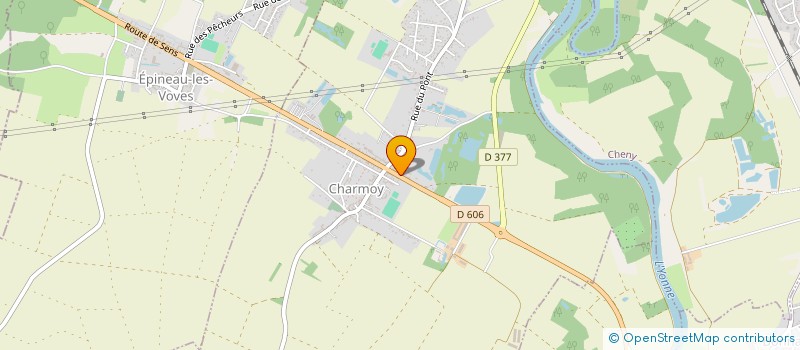 localisation de l'entreprise MADAME AXELLE JUNIUS à CHARMOY