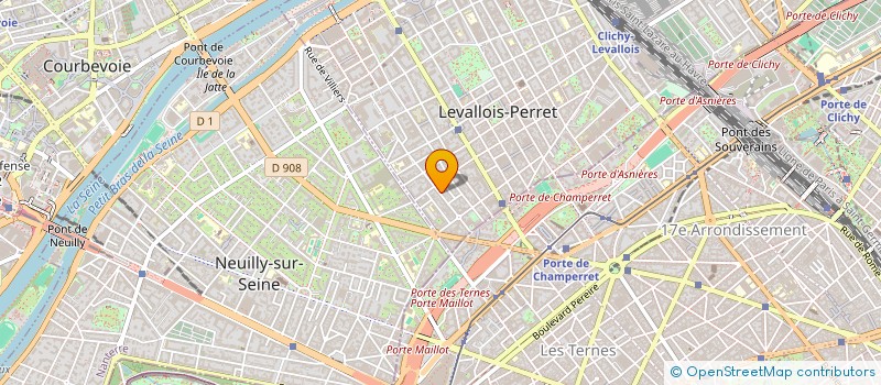 localisation de l'entreprise MADAME AXELLE LATOURRETTE à LEVALLOIS-PERRET