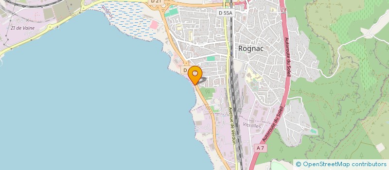 localisation de l'entreprise MADAME AXELLE LEPLEUX  ROGNAC