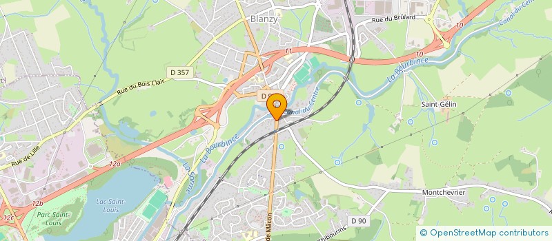 localisation de l'entreprise MADAME AXELLE LEQUEU  BLANZY