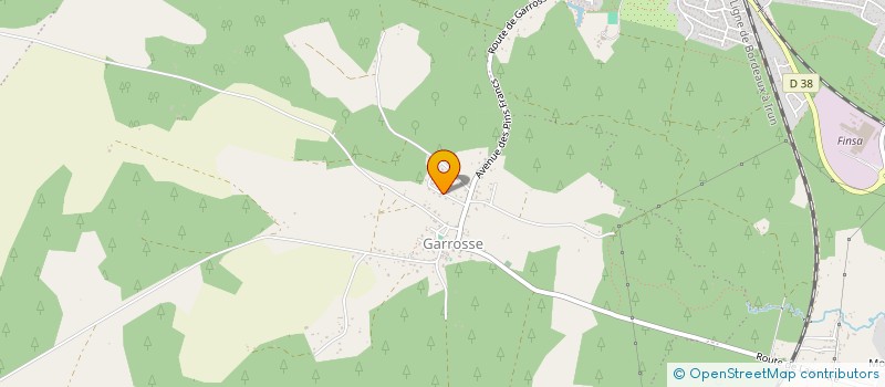 localisation de l'entreprise MADAME AXELLE LESPES  MORCENX-LA-NOUVELLE