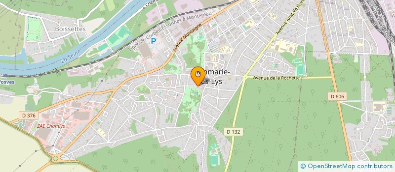 localisation de l'entreprise MADAME AXELLE LIBERT à DAMMARIE-LES-LYS