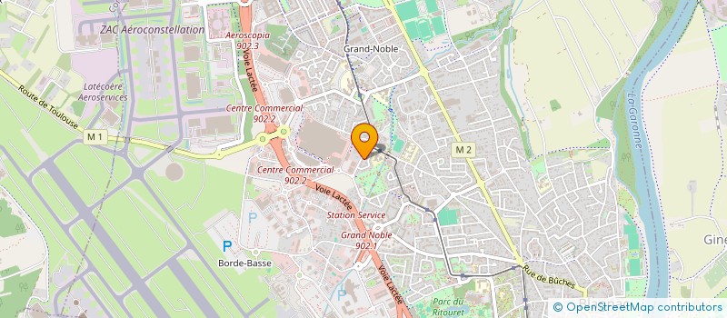 localisation de l'entreprise MADAME AXELLE LIVRAMENTO  BLAGNAC