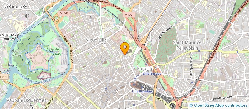 localisation de l'entreprise MADAME AXELLE LUTUN à LILLE
