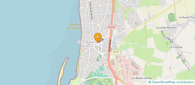 localisation de l'entreprise MADAME AXELLE MABILEAU à SAINT-BREVIN-LES-PINS