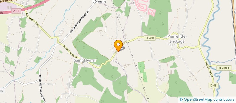 localisation de l'entreprise MADAME AXELLE MAITRE  PONT L'EVEQUE