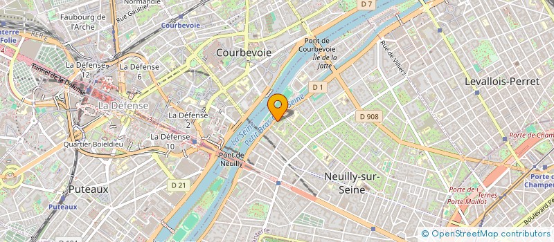 localisation de l'entreprise MADAME AXELLE MALEK à NEUILLY-SUR-SEINE