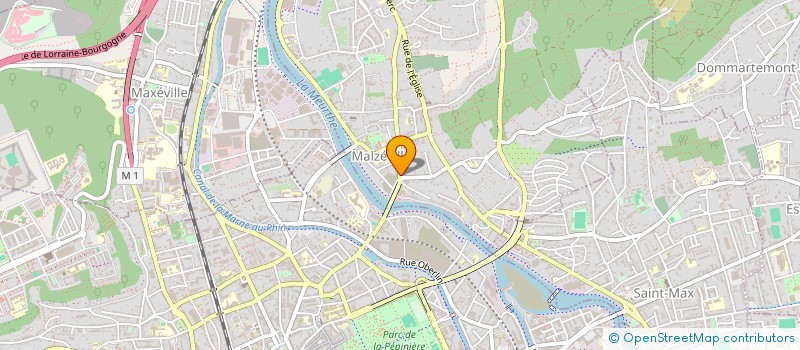 localisation de l'entreprise MADAME AXELLE MANCINI  MALZEVILLE