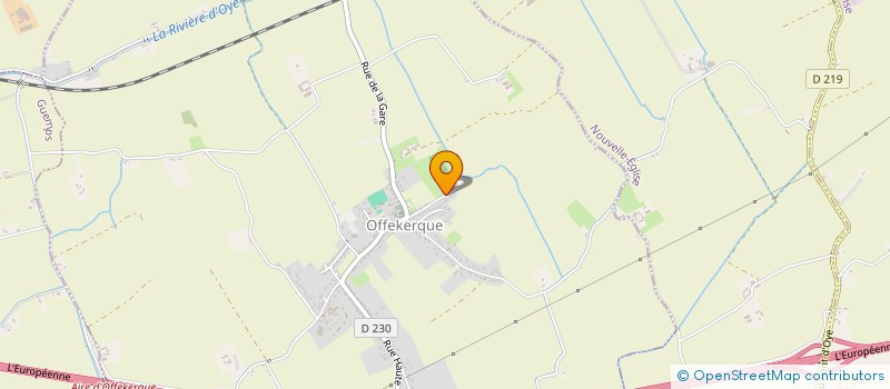 localisation de l'entreprise MADAME AXELLE MANIER  OFFEKERQUE