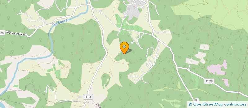 localisation de l'entreprise MADAME AXELLE MARC  BRAS