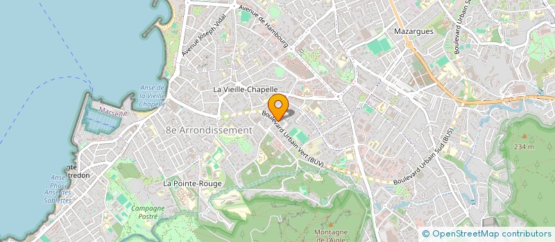 localisation de l'entreprise MADAME AXELLE MAREST à MARSEILLE