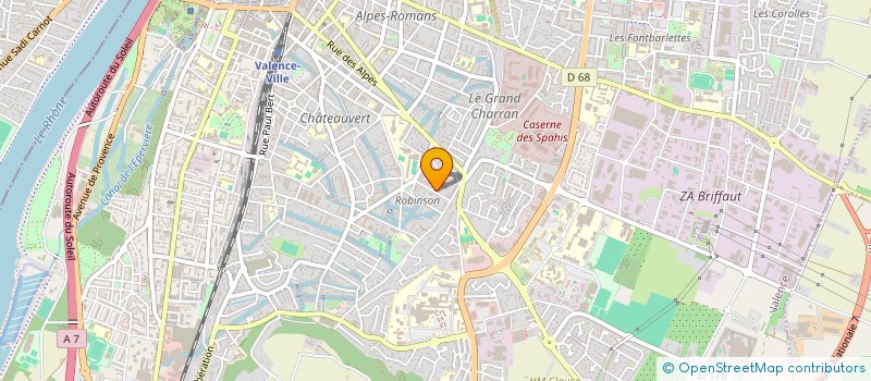 localisation de l'entreprise MADAME AXELLE MARIE-MARTHE à VALENCE