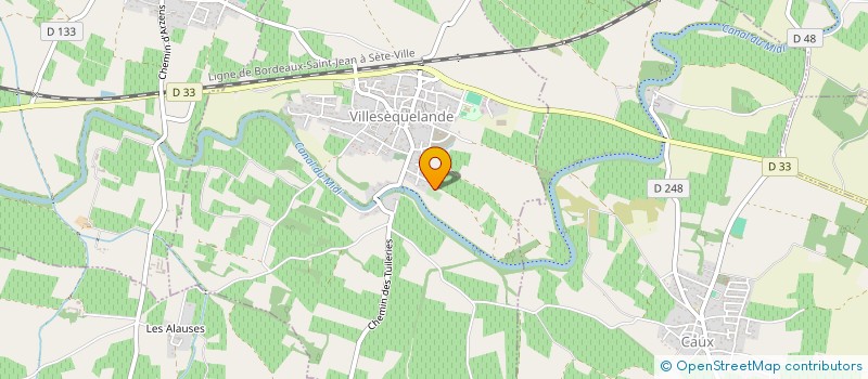 localisation de l'entreprise MADAME AXELLE MARINE OLIVA  VILLESEQUELANDE