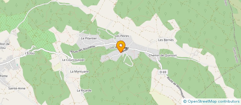 localisation de l'entreprise MADAME AXELLE MOURADIAN  SAINT-JULIEN