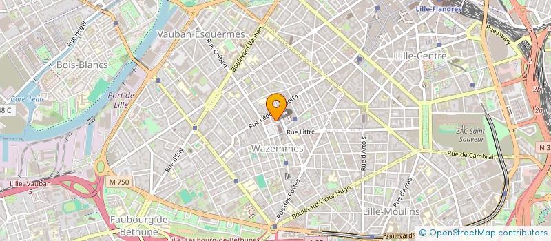 localisation de l'entreprise MADAME AXELLE NEAU à LILLE