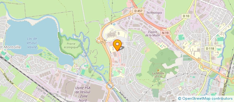 localisation de l'entreprise MADAME AXELLE NEISS  VESOUL