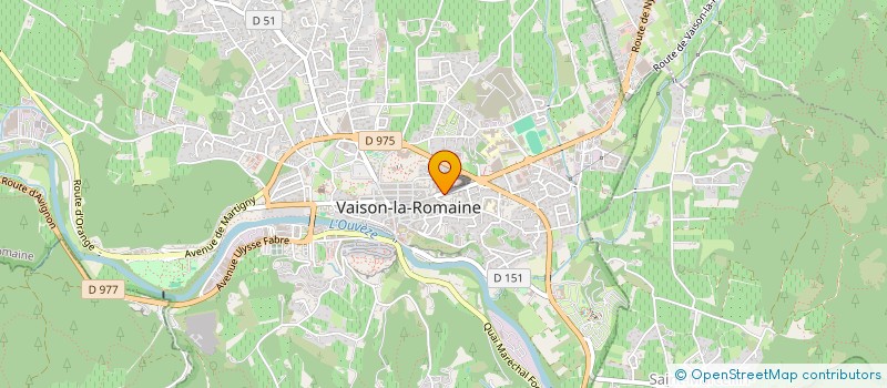 localisation de l'entreprise MADAME AXELLE NERVEGNA  VAISON-LA-ROMAINE