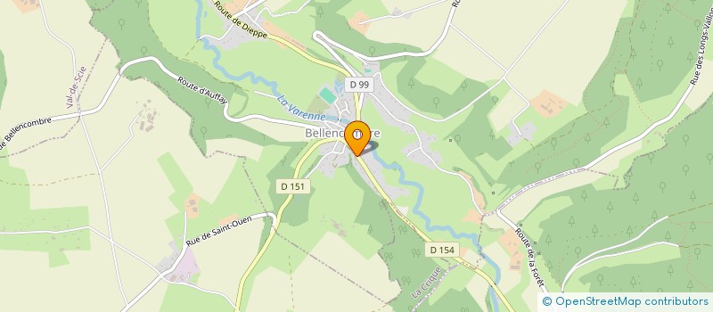 localisation de l'entreprise MADAME AXELLE NICOLAS  BELLENCOMBRE