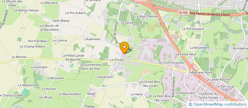 localisation de l'entreprise MADAME AXELLE NIEDERLAENDER à COUERON