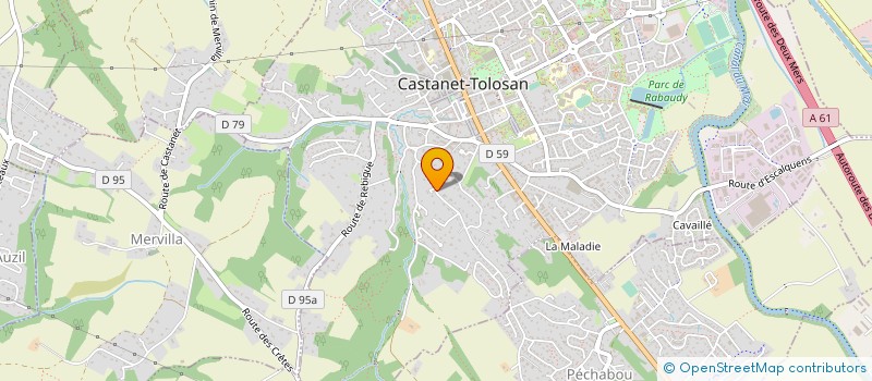 localisation de l'entreprise MADAME AXELLE PICARD à CASTANET-TOLOSAN