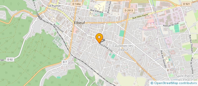 localisation de l'entreprise MADAME AXELLE PICOT  CAUDEBEC-LES-ELBEUF