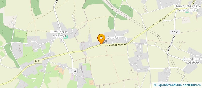 localisation de l'entreprise MADAME AXELLE PIERRE  FLANCOURT-CRESCY-EN-ROUMOIS