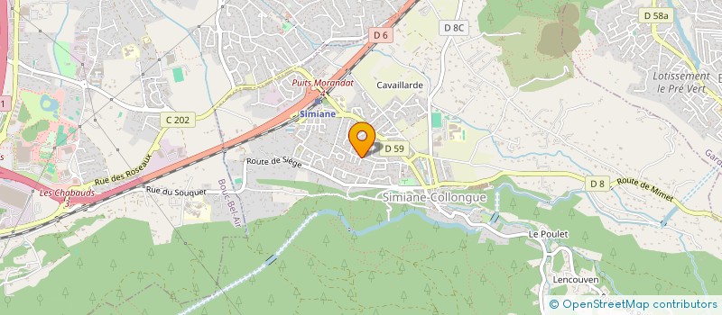 localisation de l'entreprise MADAME AXELLE PIEUS à SIMIANE-COLLONGUE