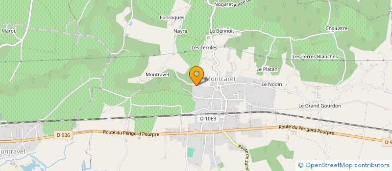 localisation de l'entreprise MADAME AXELLE RIOU à MONTCARET