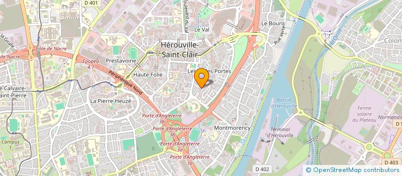localisation de l'entreprise MADAME AXELLE RIOULT à HEROUVILLE-SAINT-CLAIR