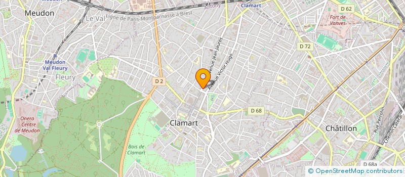 localisation de l'entreprise MADAME AXELLE ROI à CLAMART