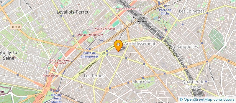 localisation de l'entreprise MADAME AXELLE RONDEUX  PARIS