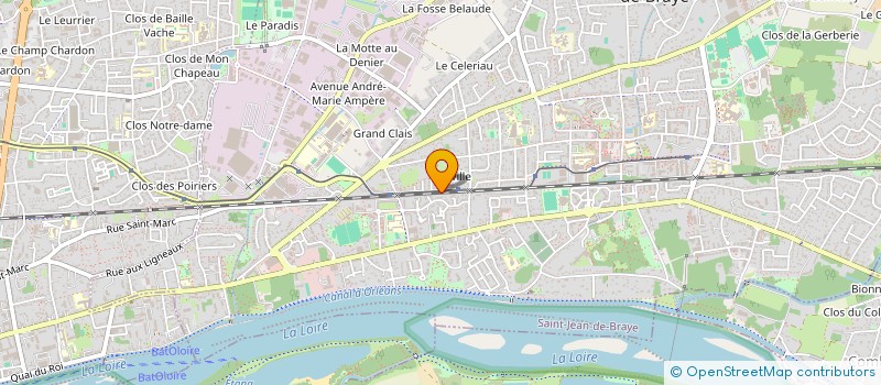 localisation de l'entreprise MADAME AXELLE ROUSSEAU à SAINT-JEAN-DE-BRAYE