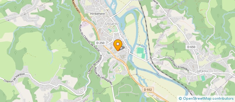 localisation de l'entreprise MADAME AXELLE SCHROTER  USTARITZ