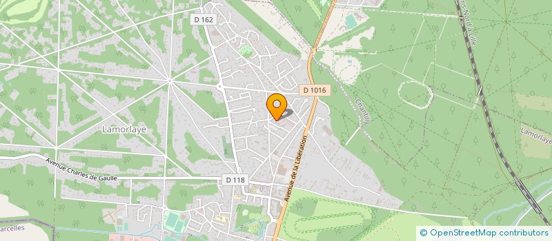 localisation de l'entreprise MADAME AXELLE SOULIE  LAMORLAYE