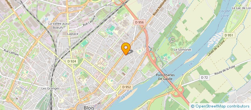 localisation de l'entreprise MADAME AXELLE TASSIN DE SAINT PEREUSE  BLOIS