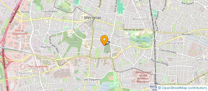 localisation de l'entreprise MADAME AXELLE TATAH  MERIGNAC