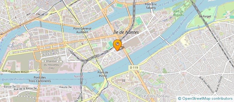 localisation de l'entreprise MADAME AXELLE THIRION à LA MADELEINE