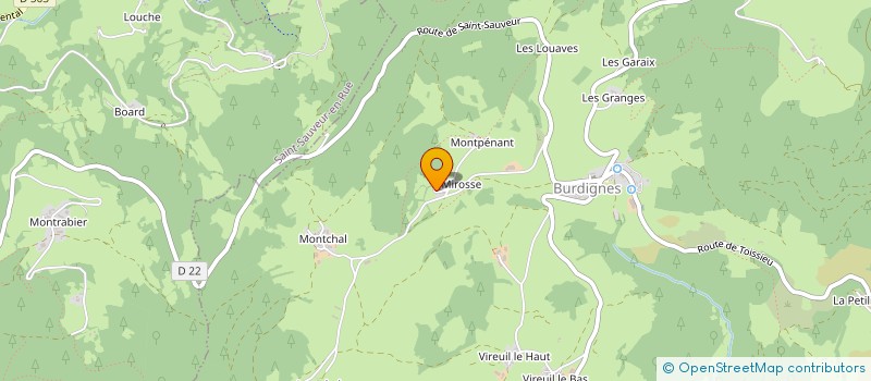 localisation de l'entreprise MADAME AXELLE VANDERBEMDEN  BURDIGNES