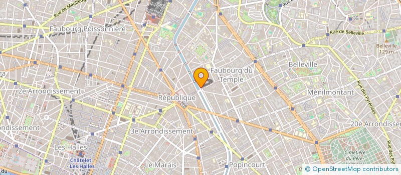 localisation de l'entreprise MADAME AXELLE VIGNOLLES  PARIS