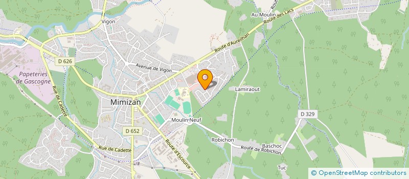 localisation de l'entreprise MADAME AXIA HITTLER  MIMIZAN