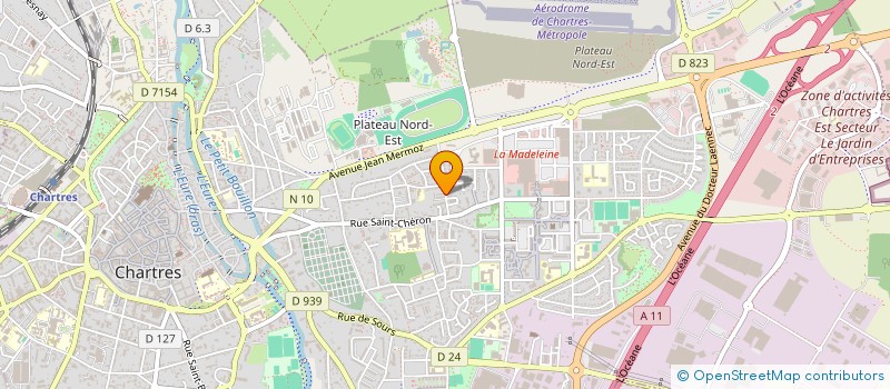 localisation de l'entreprise MADAME AYA ABOUZID à CHARTRES