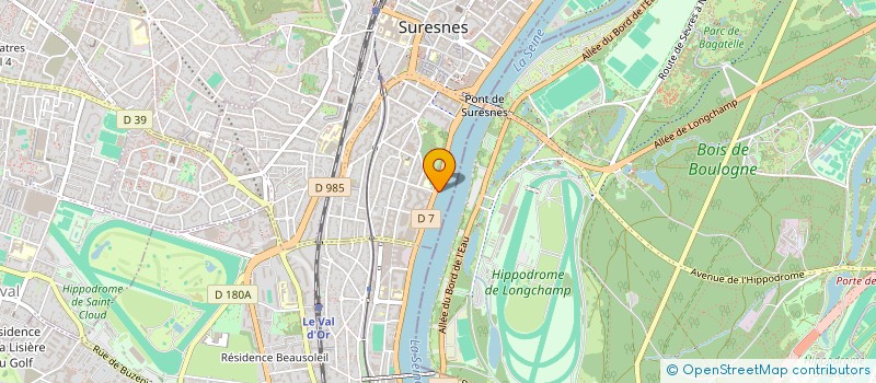 localisation de l'entreprise MADAME AYA BENBRAHIM à SURESNES