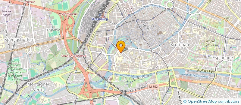 localisation de l'entreprise MADAME AYA BITAR  STRASBOURG