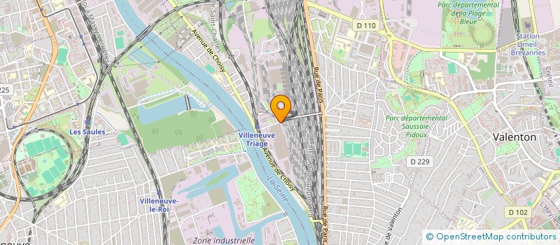 localisation de l'entreprise MADAME AYA BOUMEDDAH à VILLENEUVE-SAINT-GEORGES