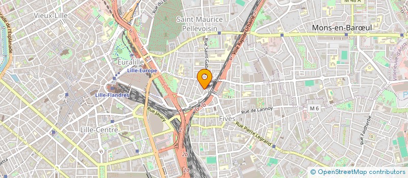 localisation de l'entreprise MADAME AYA EL MOUHANDIZ à LILLE