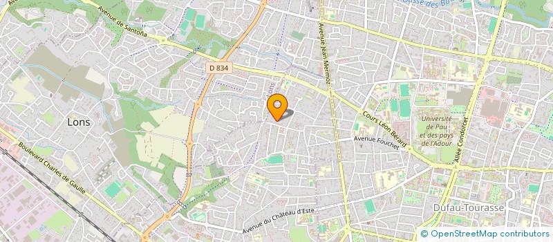 localisation de l'entreprise MADAME AYA EMILIENNE KOUADIO  BILLERE