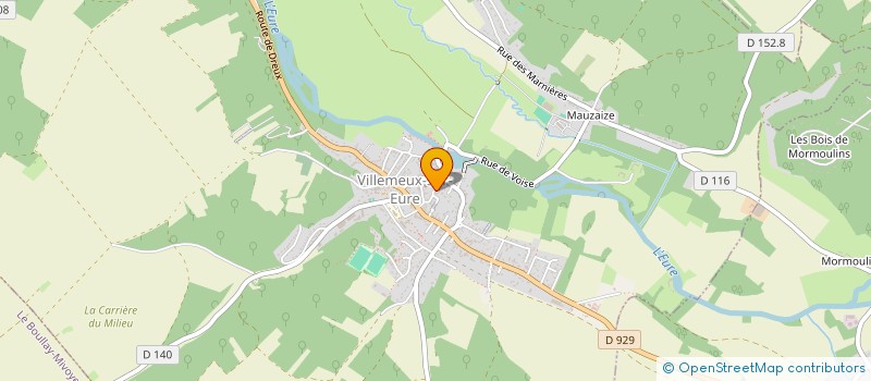 localisation de l'entreprise MADAME AYA FARAZDEK à VILLEMEUX-SUR-EURE