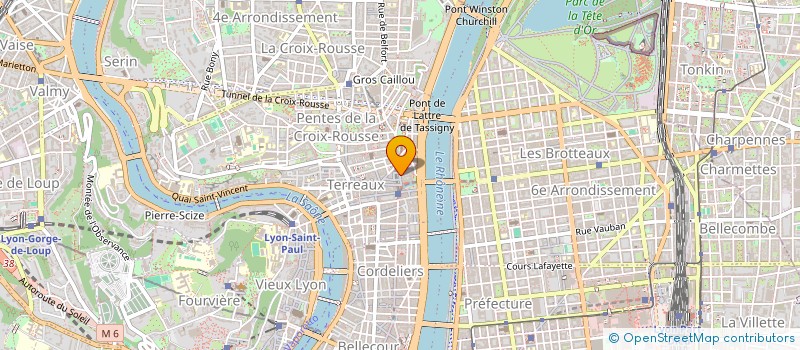 localisation de l'entreprise MADAME AYA GUEZRA à LYON